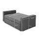 SOFA CAMA CON BRAZOS IZAN BEIG