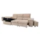 Sillón Chaise Longue Nadia Beige con Arco Izquierdo | Comodidad y Estilo