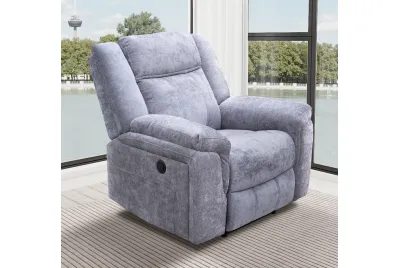 SOFA 1P RELAX ELECTRICO TROYA GRIS