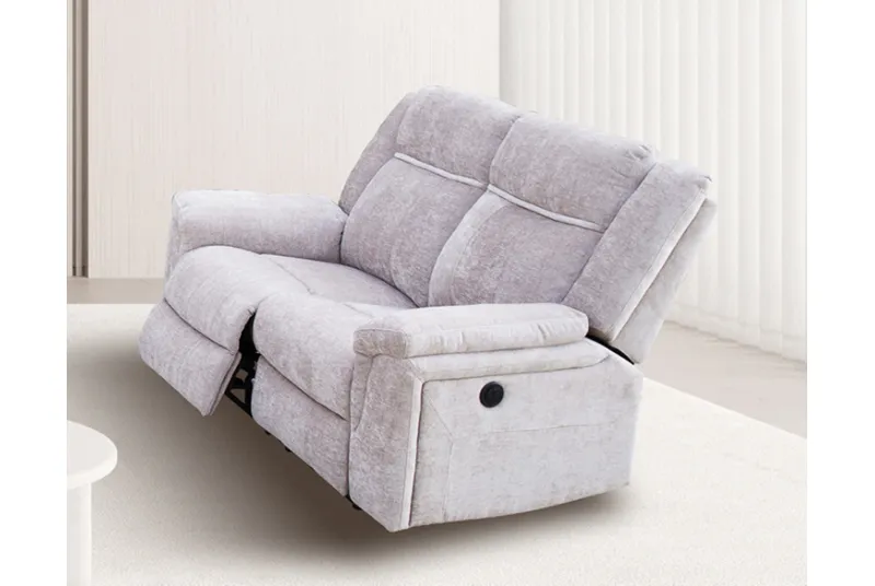 Sofá 2 Plazas Relax Eléctrico Troya Beige | Comodidad y Diseño
