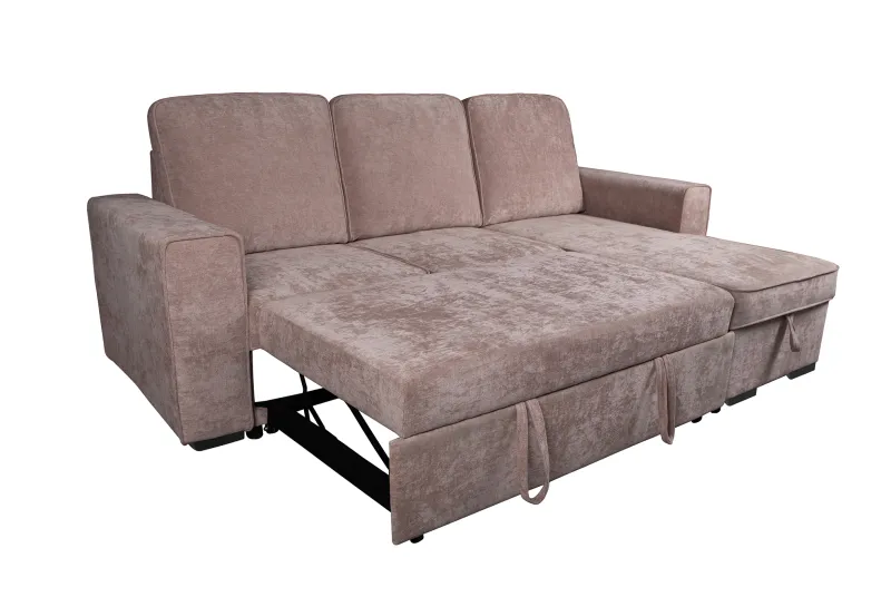 Cama Shaiselongue Nepal Beige | Diseño Moderno y Confortable