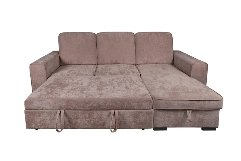 Cama Shaiselongue Nepal Beige | Diseño Moderno y Confortable