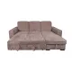 Cama Shaiselongue Nepal Beige | Diseño Moderno y Confortable