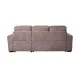 Cama Shaiselongue Nepal Beige | Diseño Moderno y Confortable