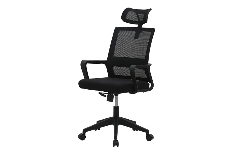 Silla de Oficina OF-2223 en Negro | Ergonomía y Confort
