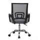 Silla de Oficina OF-2235 en Color Gris y Negro | Ergonomía y Confort