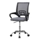Silla de Oficina OF-2235 en Color Gris y Negro | Ergonomía y Confort