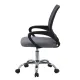 Silla de Oficina OF-2235 en Color Gris y Negro | Ergonomía y Confort