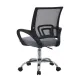 Silla de Oficina OF-2235 en Color Gris y Negro | Ergonomía y Confort