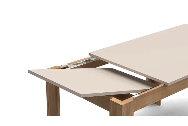 MESA EXTENSIBLE 140-200 CORFU MAUVELLA-BEIG