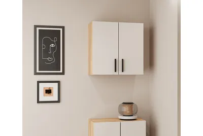 MUEBLE ALTO 2 PUERTAS ELBA MAUVELLA-BEIG