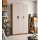 MUEBLE MULTIUSOS 3 PUERTAS ELBA MAUVELLA-BEIG
