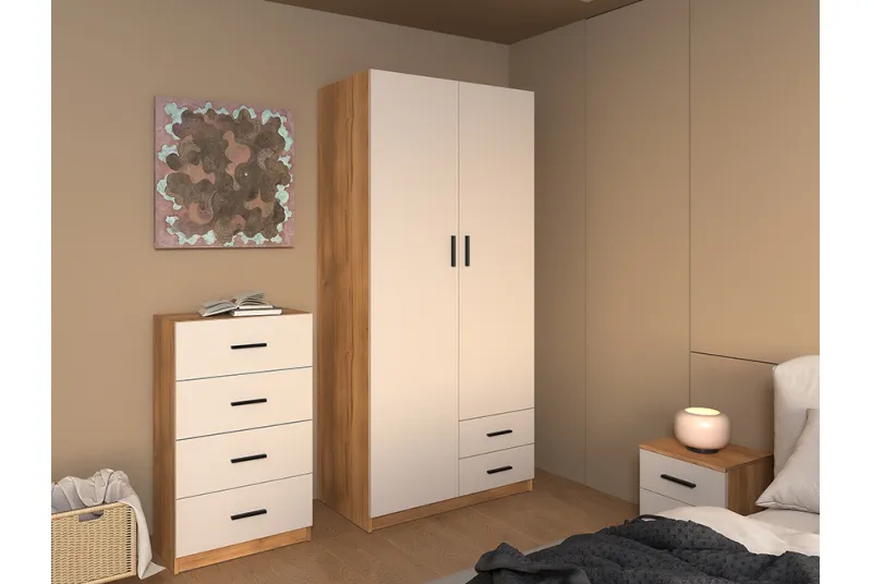 ARMARIO 2P. 2C ELBA MAUVELLA-BEIG