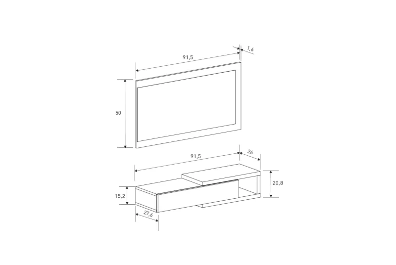 RECIBIDOR HORIZONTAL ELBA MAUVELLA-BEIG