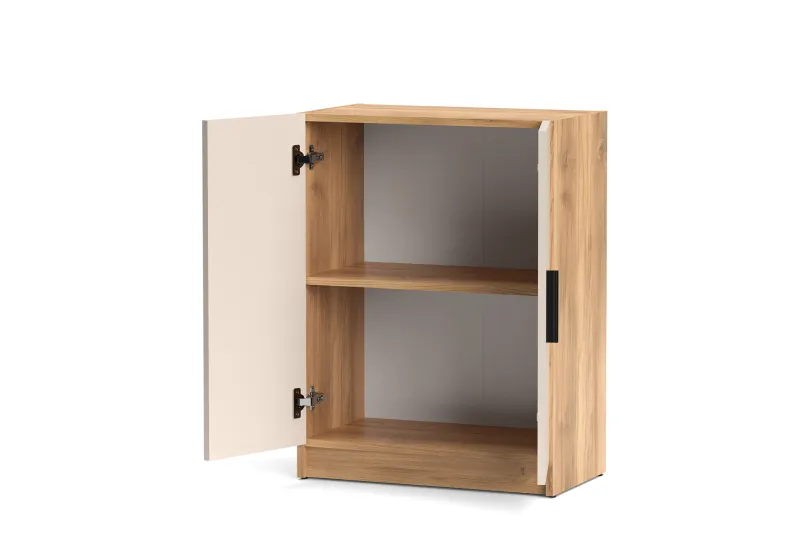 MUEBLE BAJO 2 PUERTAS ELBA MAUVELLA-BEIG