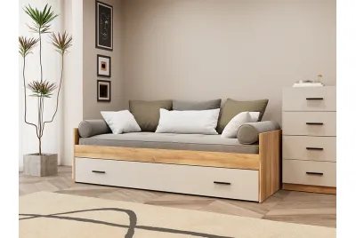 CAMA NIDO C/FRONTAL ELBA MAUVELLA-BEIG