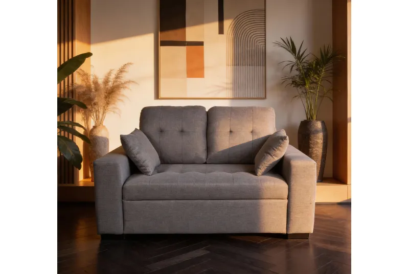 SOFA 2 PLAZAS EGEO TAP.MALMO 90 GRIS