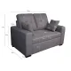 SOFA 2 PLAZAS EGEO TAP.MALMO 90 GRIS