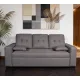 SOFA 3 PLAZAS EGEO TAP.MALMO 90 GRIS