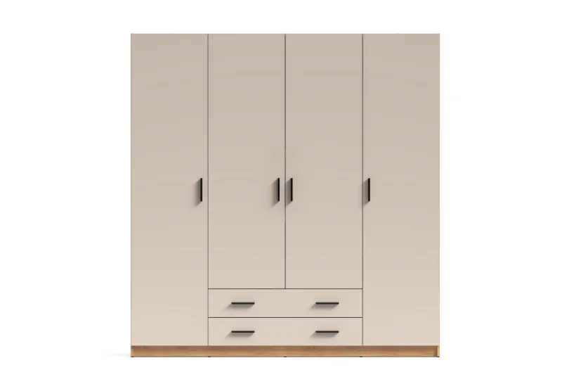 ARMARIO 4PTAS. 2C ELBA MAUVELLA-BEIG