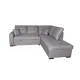 SHAISELONGUE CAMA DCHA. ISIS TAP.MALMO 90 GRIS
