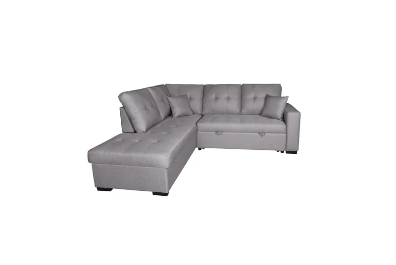 SHAISELONGUE CAMA IZDA. ISIS TAP.MALMO 90 GRIS