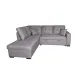 SHAISELONGUE CAMA IZDA. ISIS TAP.MALMO 90 GRIS