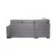 SHAISELONGUE CAMA IZDA. ISIS TAP.MALMO 90 GRIS