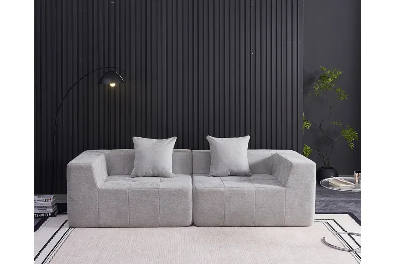 SOFA 3 PLAZAS (ENVASADO AL VACIO) KEN GRIS