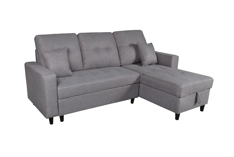 SHAISELONGUE C/ARCÓN DCHA. NORMAN TAP.MALMO 90 GRIS