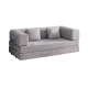 SOFA 3 PLAZAS MULTIPOSICION (ENVASADO AL VACIO) OSLO GRIS