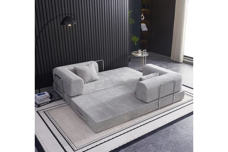 SOFA 3 PLAZAS MULTIPOSICION (ENVASADO AL VACIO) OSLO GRIS