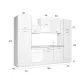 EXPORT COMPOSICION 02 COCINA 280CM ROBLE-BLANCO