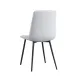 JUEGO DE 6 SILLAS T.TELA P/METAL FENDER GRIS