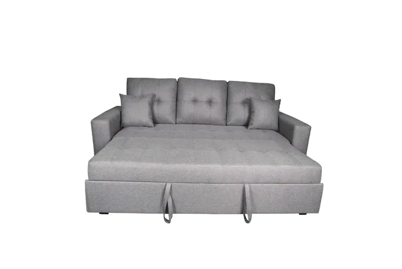 SOFA CAMA 3 PLAZAS SENRA TAP.MALMO 90 GRIS