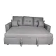 SOFA CAMA 3 PLAZAS SENRA TAP.MALMO 90 GRIS