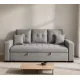 SOFA CAMA 3 PLAZAS SENRA TAP.MALMO 90 GRIS