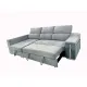 SHAISELONGUE CAMA IZDA. CARLA GRIS