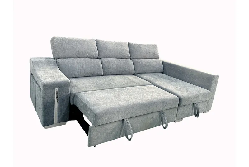 SHAISELONGUE CAMA DCHA. CARLA GRIS