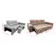 SHAISELONGUE CAMA IZDA. CARLA GRIS