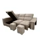 SHAISELONGUE CAMA XL IZDA. MENUA BEIG