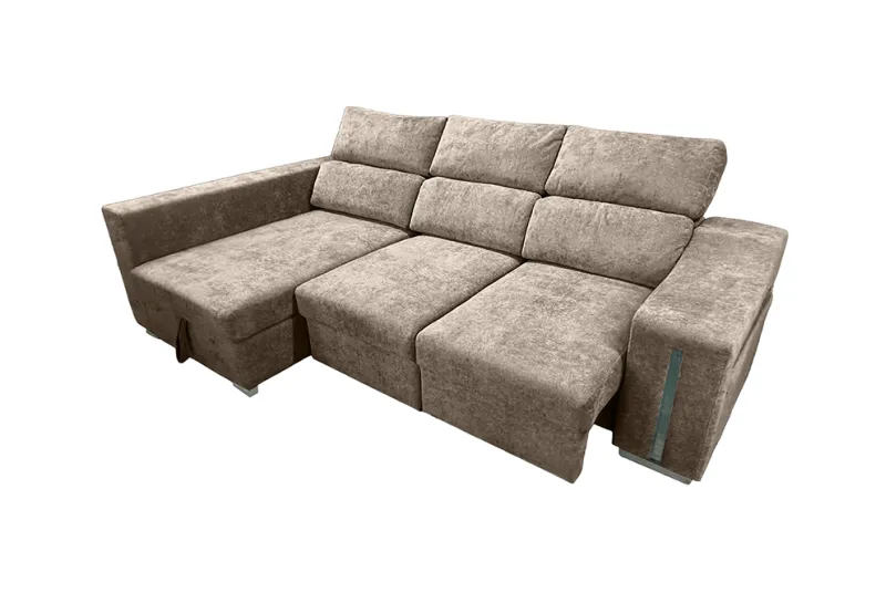 SHAISELONGUE CAMA XL IZDA. MENUA BEIG