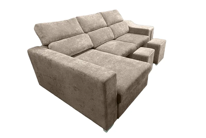 SHAISELONGUE CAMA XL IZDA. MENUA BEIG