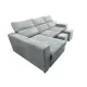 SHAISELONGUE CAMA XL IZDA. MENUA GRIS