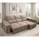 SHAISELONGUE CAMA XL DCHA. MENUA BEIG