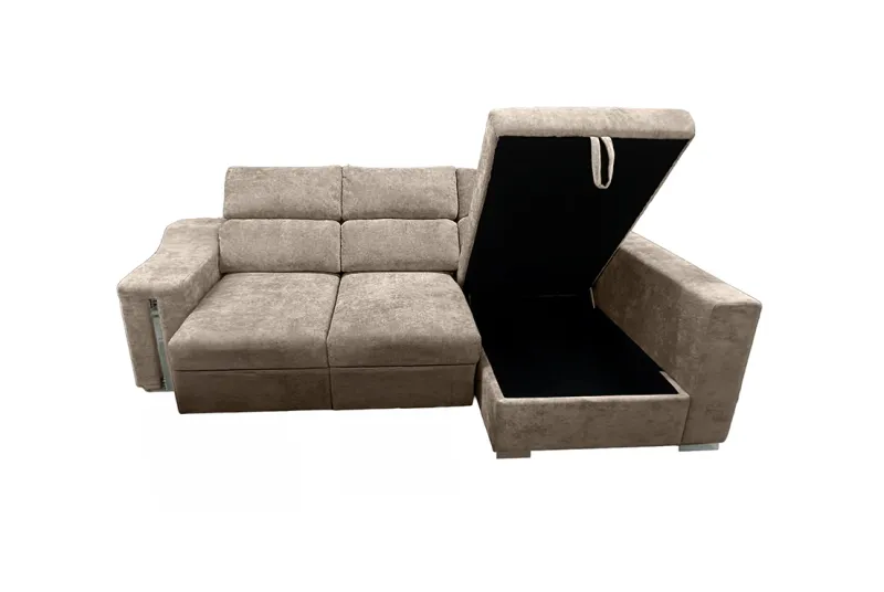 SHAISELONGUE CAMA XL DCHA. MENUA BEIG