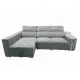 SHAISELONGUE CAMA XL IZDA. MENUA GRIS