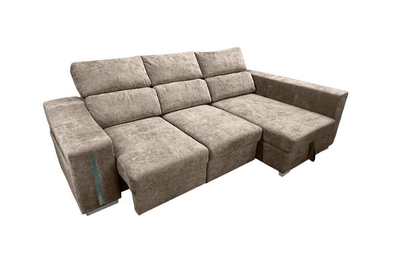 SHAISELONGUE CAMA XL DCHA. MENUA BEIG
