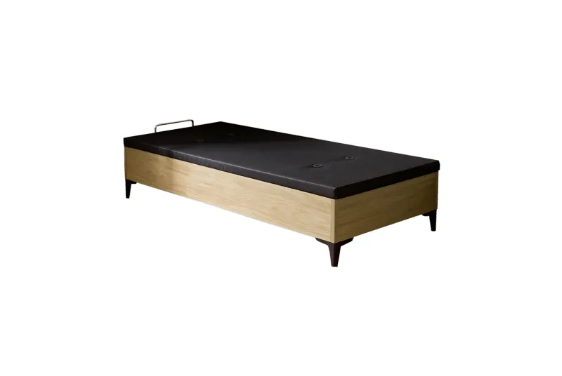CANAPE 90X190 T/3D NEGRA RUMBERA RUMBERO ROBLE AURORA