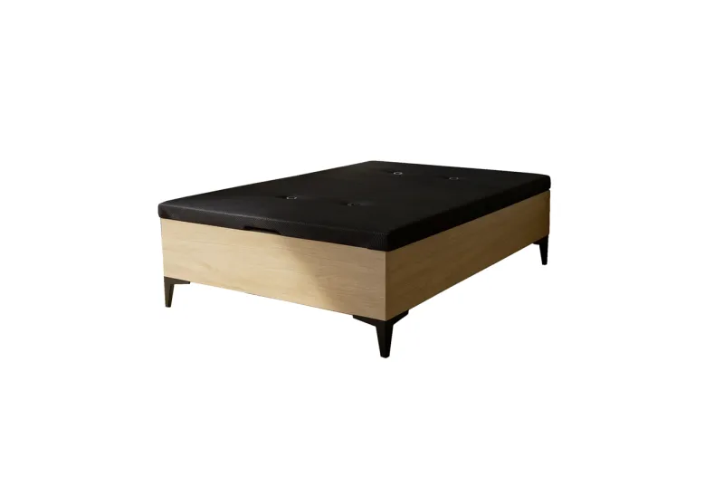 CANAPE 135X190 T/3D NEGRA RUMBERA RUMBERO ROBLE AURORA